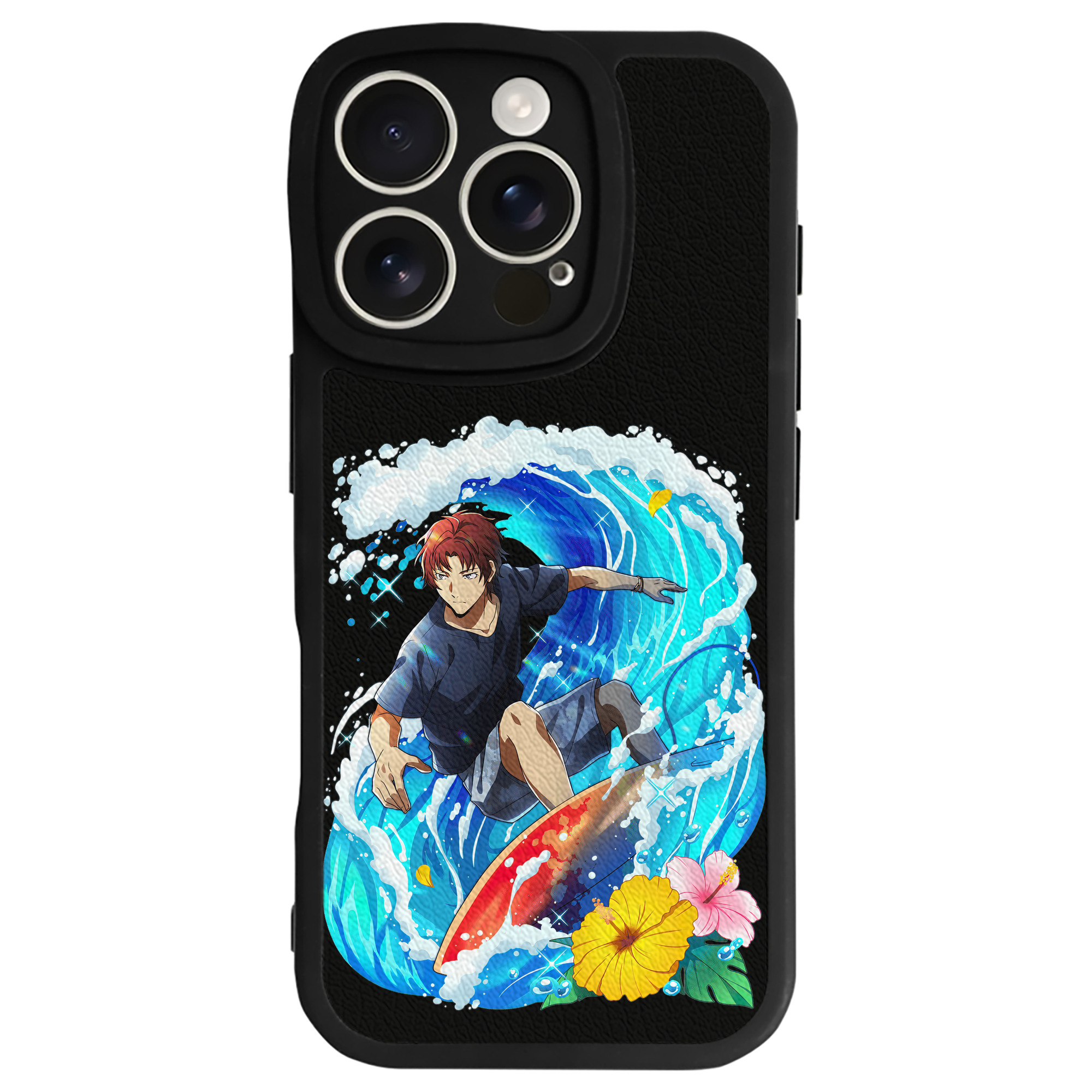 （画像用） 文豪ストレイドッグス Bungo Stray Dogs 【iPhone 16シリーズ対応】シリコンスマホケース（レザー調） 材質：シリコン